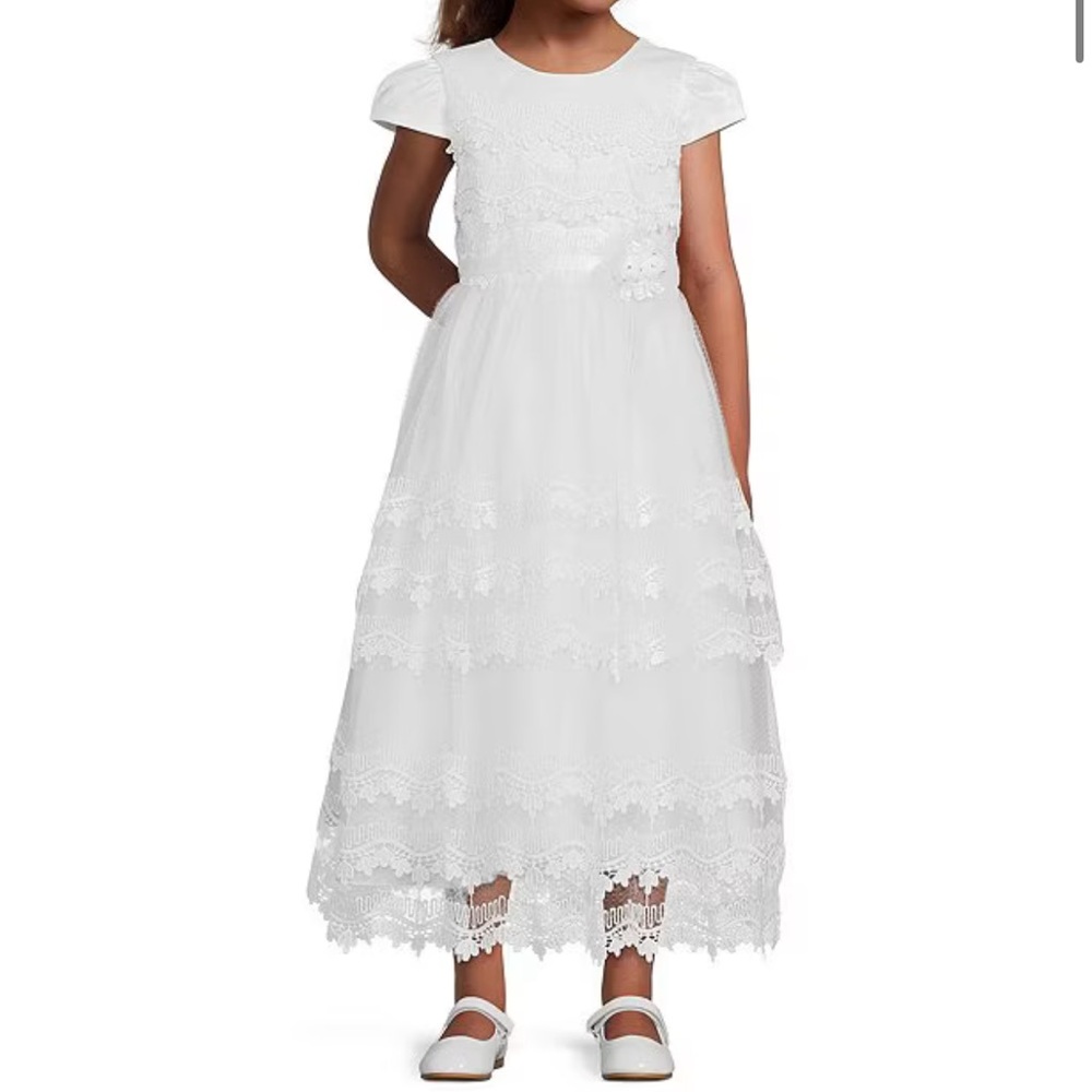 Girls Communion Dress Size 7